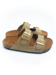 Moccasin Double Strap Slipper